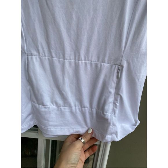 Fabletics Phoenix Short-Sleeve Top, White Shirt- Size Small, MSRP $65, EUC - Picture 7 of 10